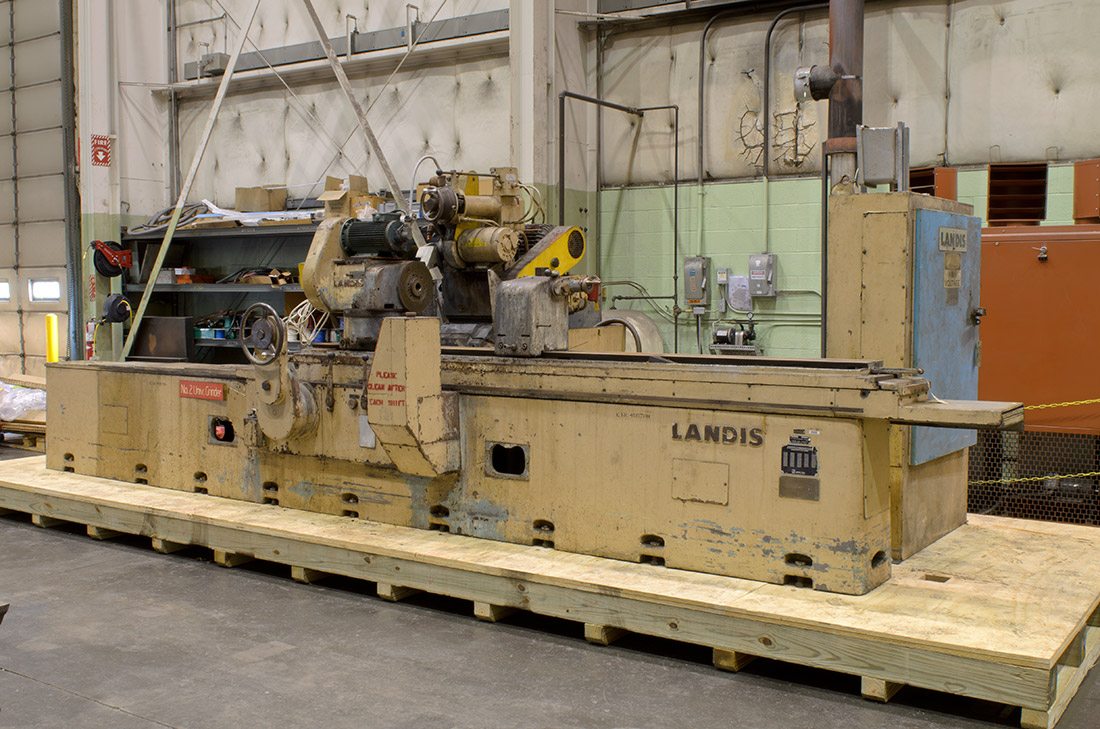Landis Grinder Project Peiffer Machine Services