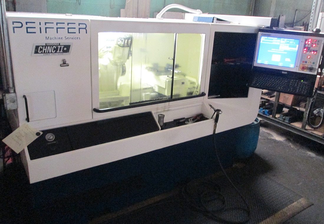 Hardinge CHNC2 Lathe after retrofit and referbish.